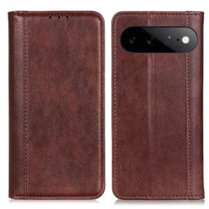 Google Pixel 11 Pro XL Plånboksfodral PU-läder - Brun