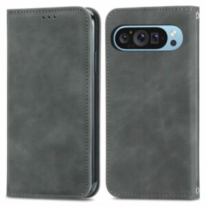 Google Pixel 10 Pro / 10 / 9 Pro / 9 Plånboksfodral - Grå