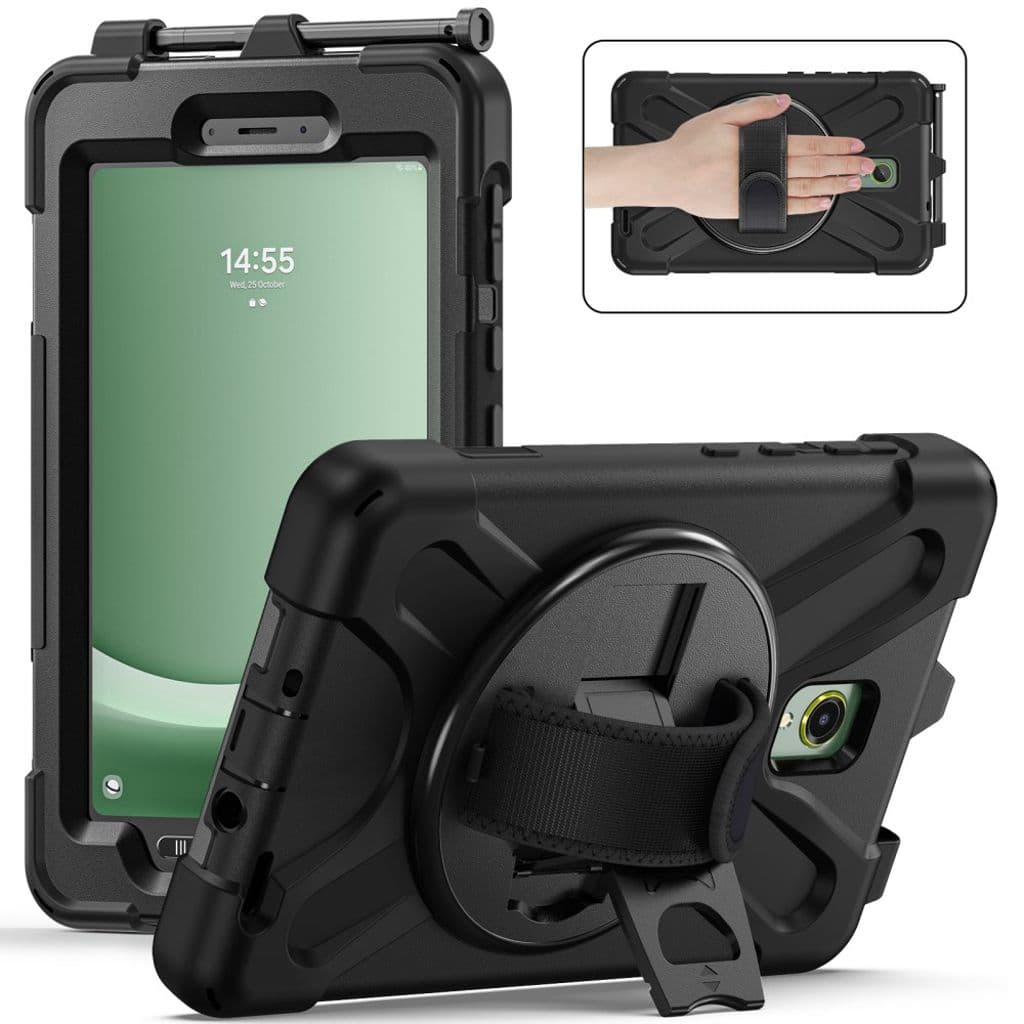 Samsung Galaxy Tab Active3/Active5 Skal Kickstand - Svart