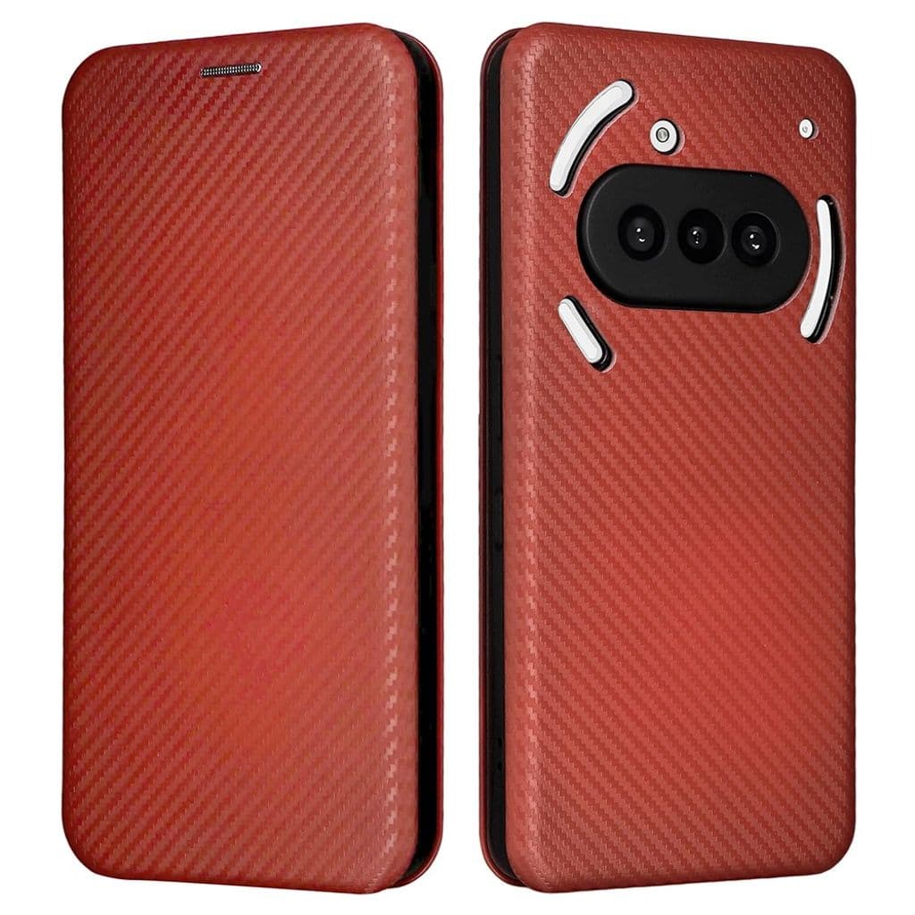 Nothing Phone (3a) Fodral med Stativ - Brun