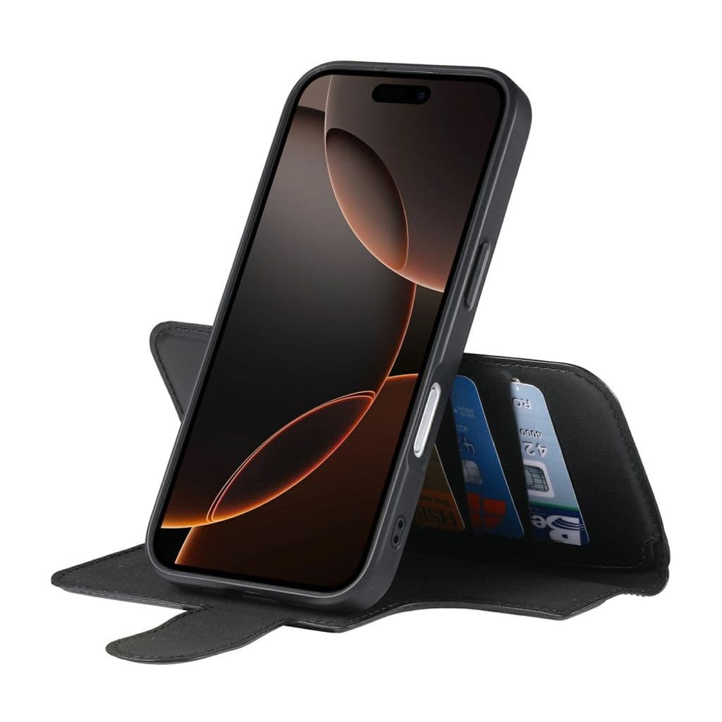 CASENEO iPhone 16 Fodral med Stativ - Svart - Bild 3