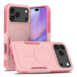 iPhone 18 Pro Max/17 Pro Max MagSafe Stötsäkert skal - Rosa