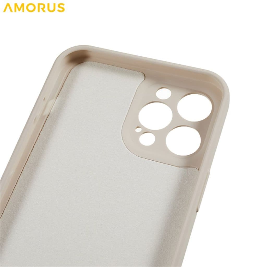 AMORUS iPhone 12 Pro Max TPU Skal - Vit - Bild 7