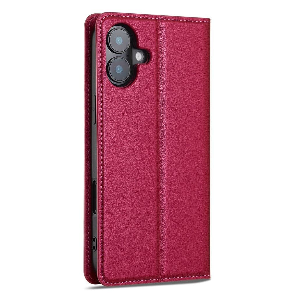 LC.IMEEKE iPhone 17 Plånboksfodral – Rosa - Bild 13