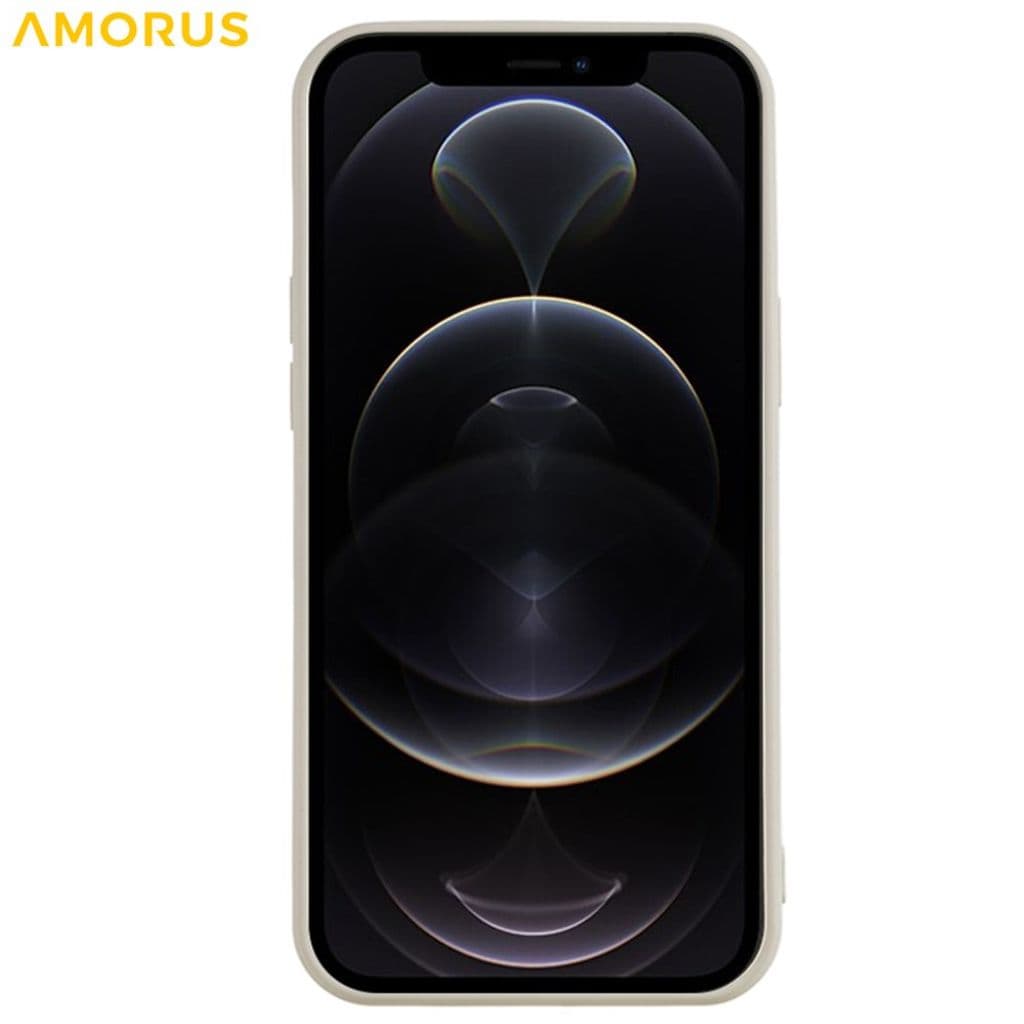 AMORUS iPhone 12 Pro Max TPU Skal - Vit - Bild 2