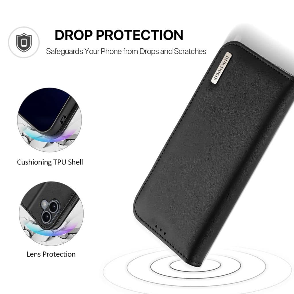 DUX DUCIS iPhone 17 RFID-blockerande Fodral - Svart - Bild 5