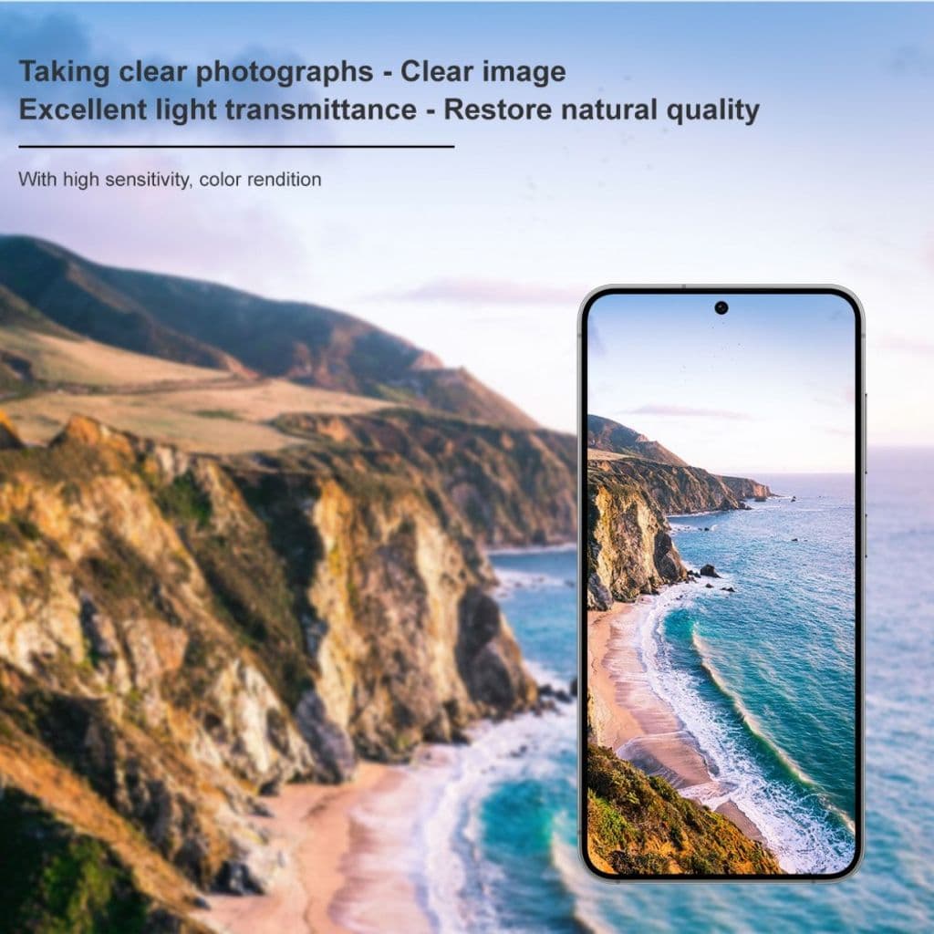 IMAK Samsung Galaxy S26 Plus Kamera Linsskydd Härdat Glas Akryl - Bild 6