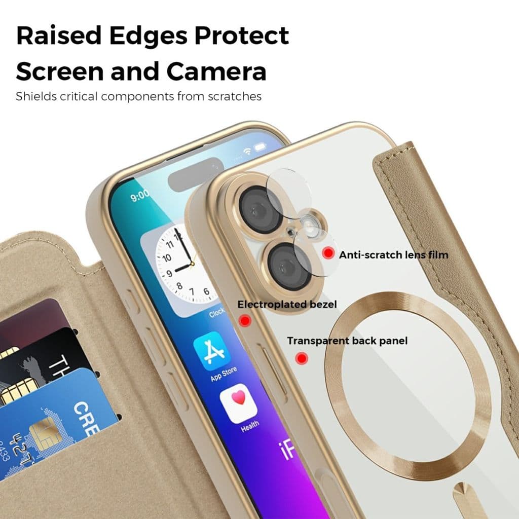 iPhone 17 Fodral med MagSafe - Guld - Bild 6