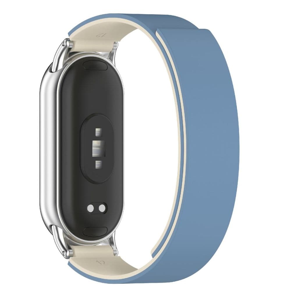 Xiaomi Smart Band 10 Klockarmband i silikon - Blå, Beige