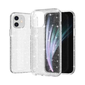 iPhone 12 Mini Skal Glitter - Silver