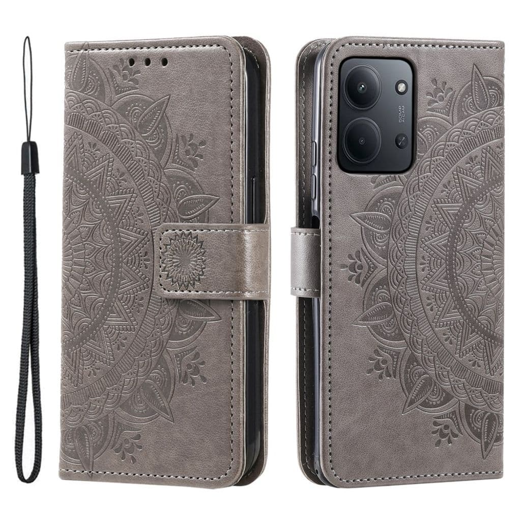 Xiaomi Redmi 15C 5G / 15C 4G Fodral med Kortfack - Grå