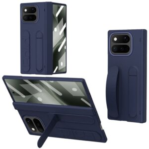 Google Pixel 11 Pro Fold Skal med skärmskydd i härdat glas - Blå