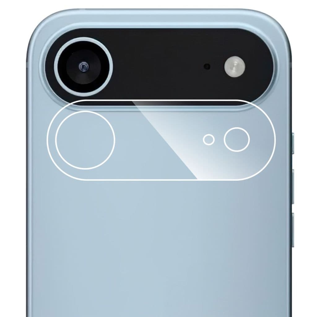 iPhone Air Linsskydd i härdat glas - Transparent