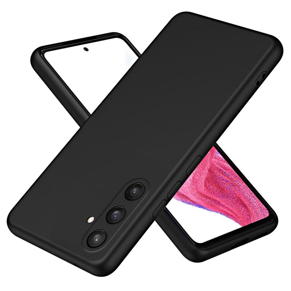 Samsung Galaxy S24 Plus mjukt silikonskal - Svart
