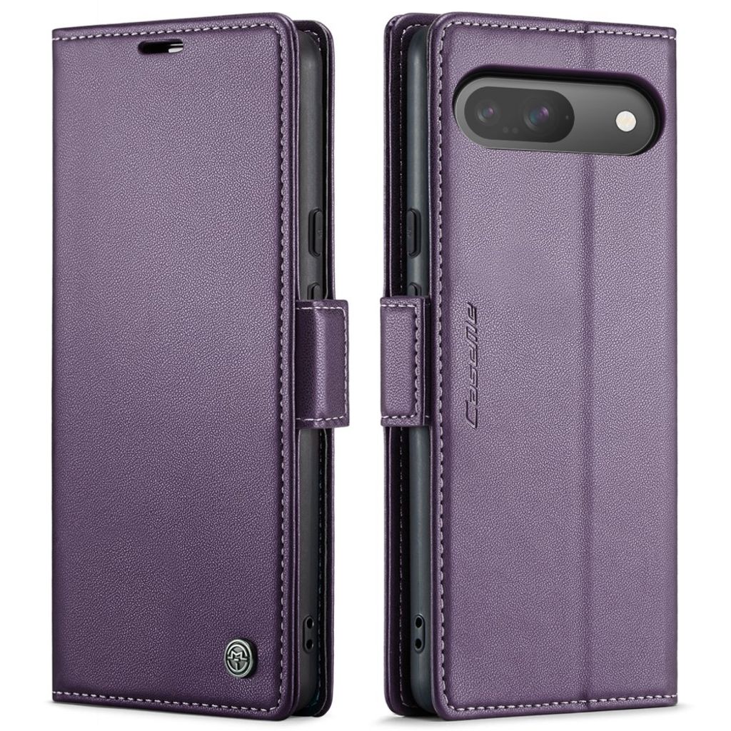 CASEME Google Pixel 10 Pro/10/9 Pro/9 Plånboksfodral med kortfack - Lila