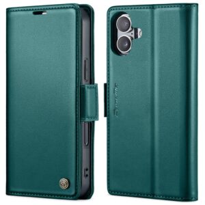 CASEME iPhone 16 Fodral med Kortfack - Grön