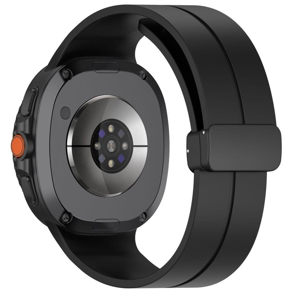 Samsung Galaxy Watch8 44mm klockarmband i silikon - Svart