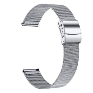 Garmin Vivomove Sport Klockarmband i rostfritt stål, 20 mm - Silver
