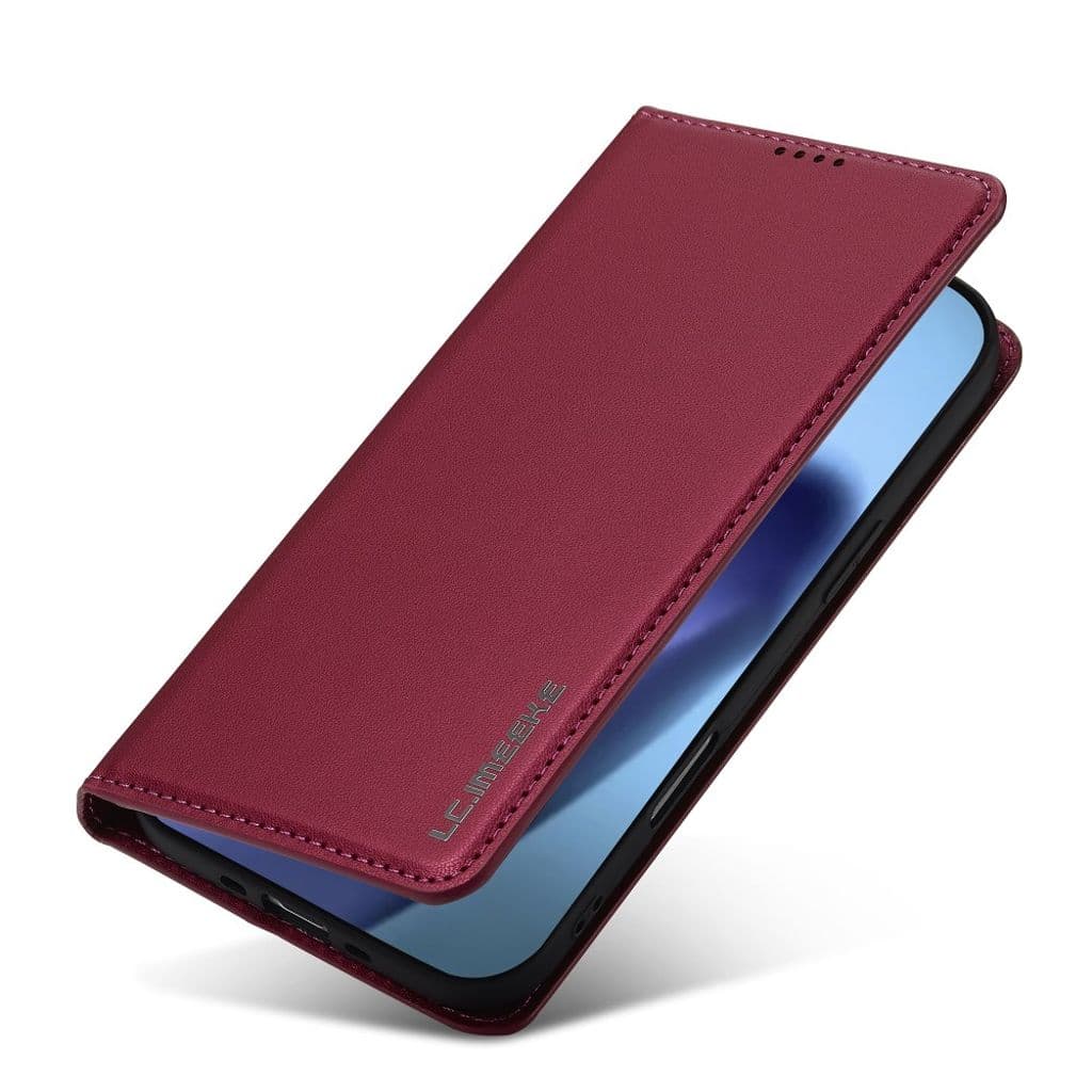 LC.IMEEKE iPhone Air Plånboksfodral - Rosa - Bild 5