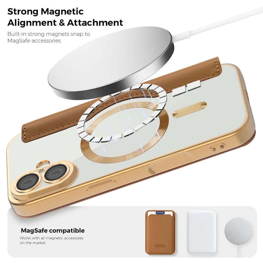 iPhone 17 Fodral med MagSafe - Brun - Bild 7