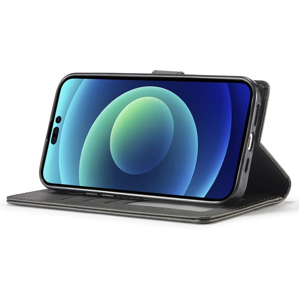 LC.IMEEKE iPhone 15 Pro Max Plånboksfodral - Svart - Bild 3