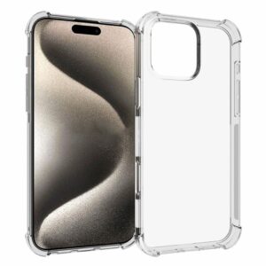 iPhone 16 Pro Max Slim-Fit Skal - Genomskinlig