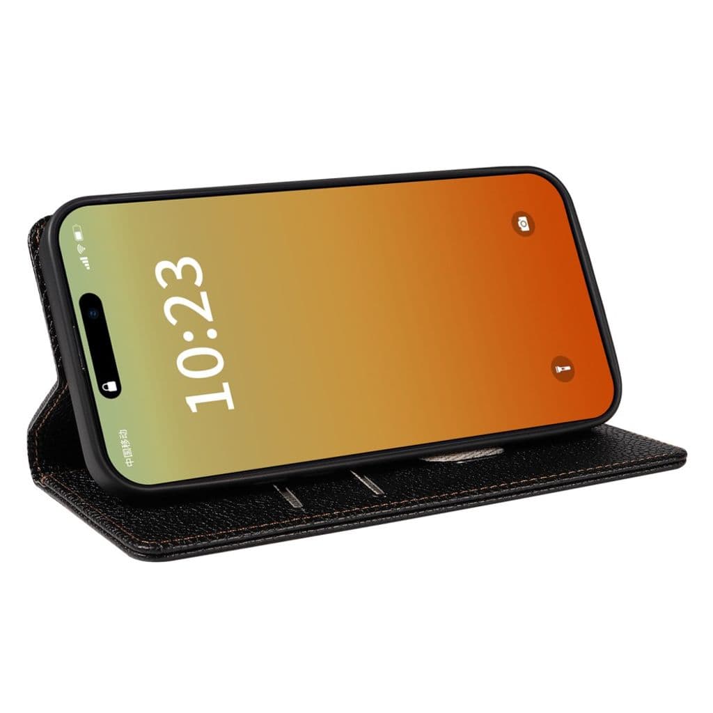 iPhone 14 Pro Max Plånboksfodral RFID-blockerande – Svart - Bild 3