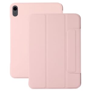 iPad A16 11" 2025/10.9" 2024 Trefaldigt fodral i PU-läder - Rosa