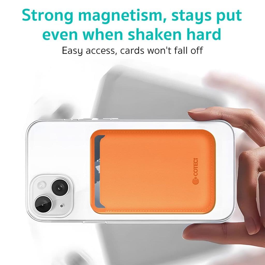 COTECi TR-052 MagSafe Korthållare med Kickstand – Grön - Bild 3