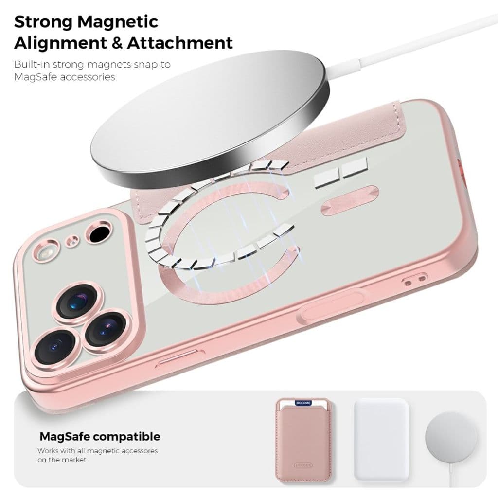 iPhone 17 Pro Max Fodral med MagSafe - Rosa - Bild 7