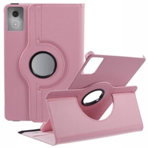 Lenovo Tab K11 Gen 2/Idea Tab/Xiaoxin Pad 11 2025 Fodral med 360° roterbart ställ - Rosa