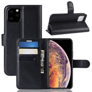 iPhone 11 Pro Max Fodral med Stativ - Svart