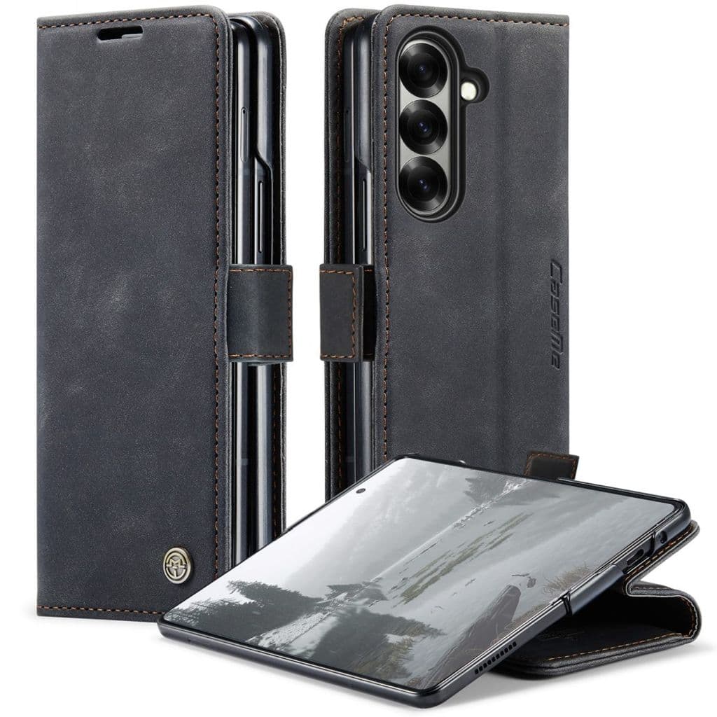 CASEME Samsung Galaxy Z Fold7 5G Plånboksfodral - Svart