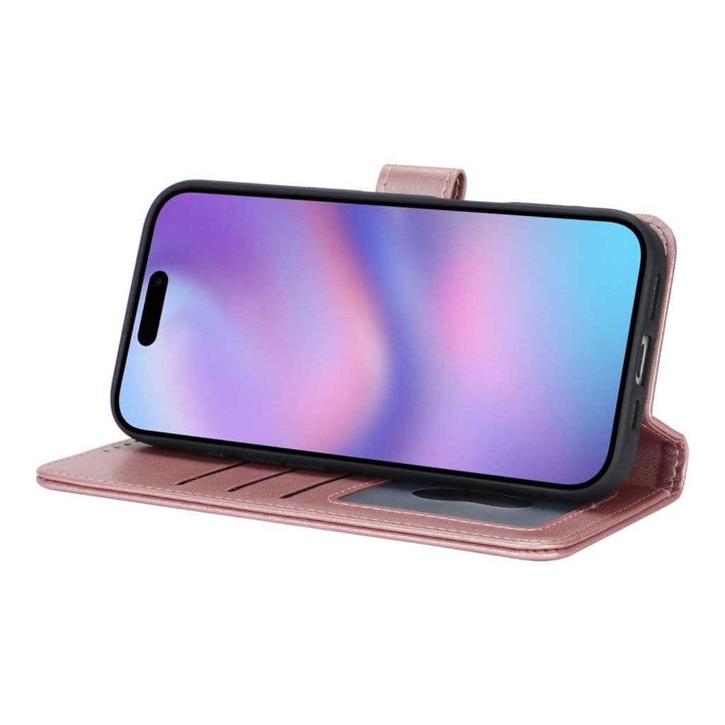 iPhone 17 Fodral med Stativ - Roséguld - Bild 4