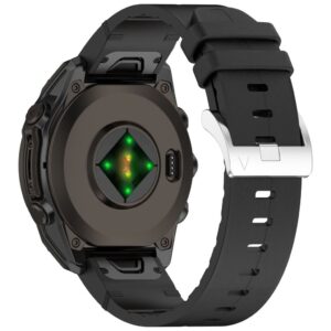 Garmin quatix 8/Tactix 8/Fenix 8/Quatix 7 Pro m.fl. Armband - Svart