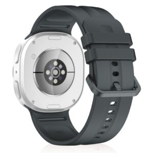 Samsung Galaxy Watch9/8/8 Classic Silikonarmband storlek L - Mörkgrå