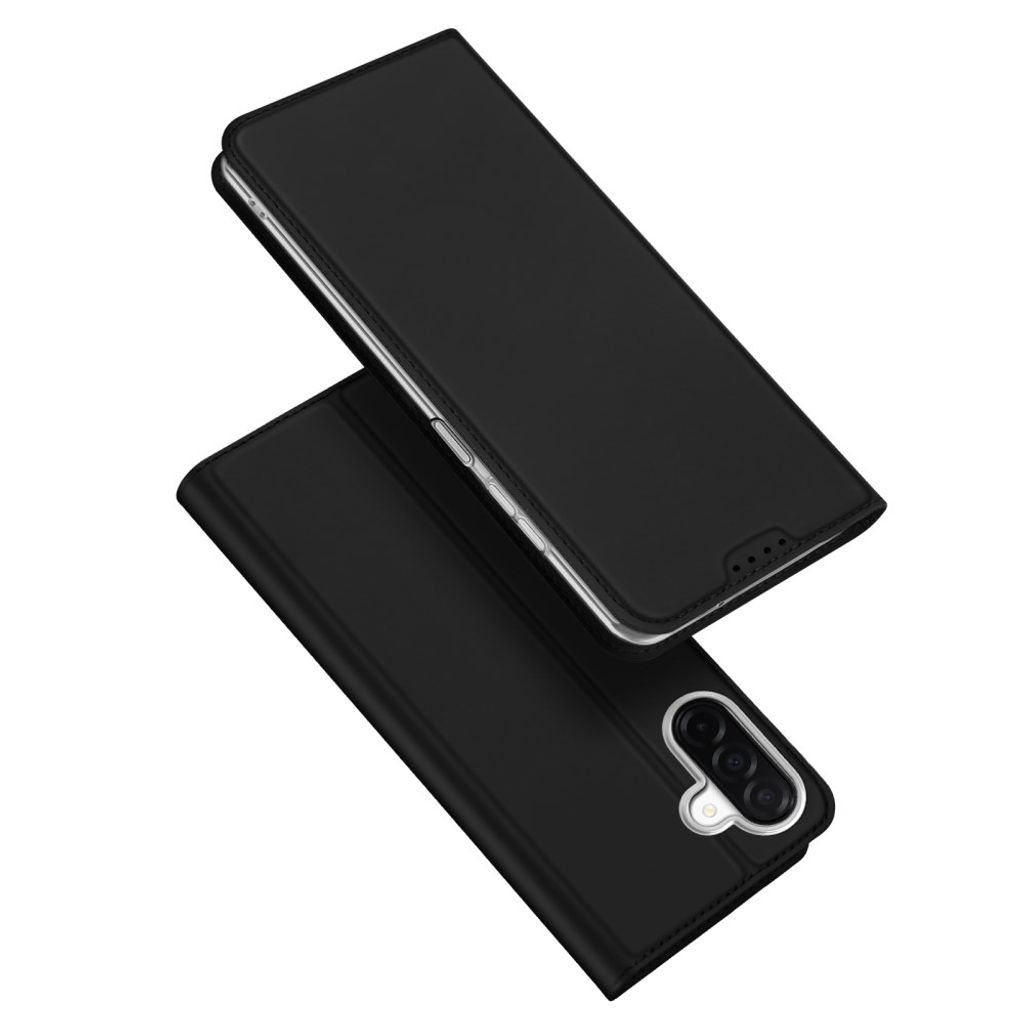 DUX DUCIS Samsung Galaxy A27 5G Fodral med ställ och korthållare - Svart