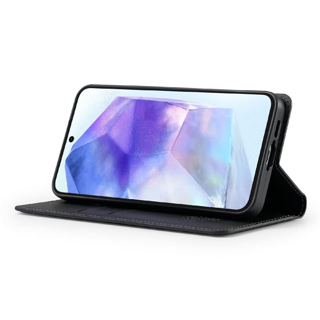 LC.IMEEKE Samsung Galaxy S25 FE Plånboksfodral - Svart - Bild 3