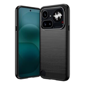 Nothing Phone 4A Pro Skal TPU Kolfiber - Svart