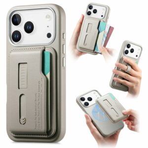 iPhone 18 Pro Max/17 Pro Max MagSafe Skal Plånbok - Grå