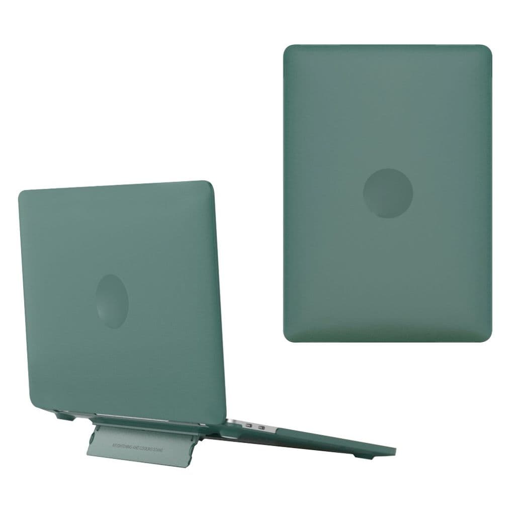 MacBook Pro 14" M1 Pro/M1 Max Skal med Stativ - Grön