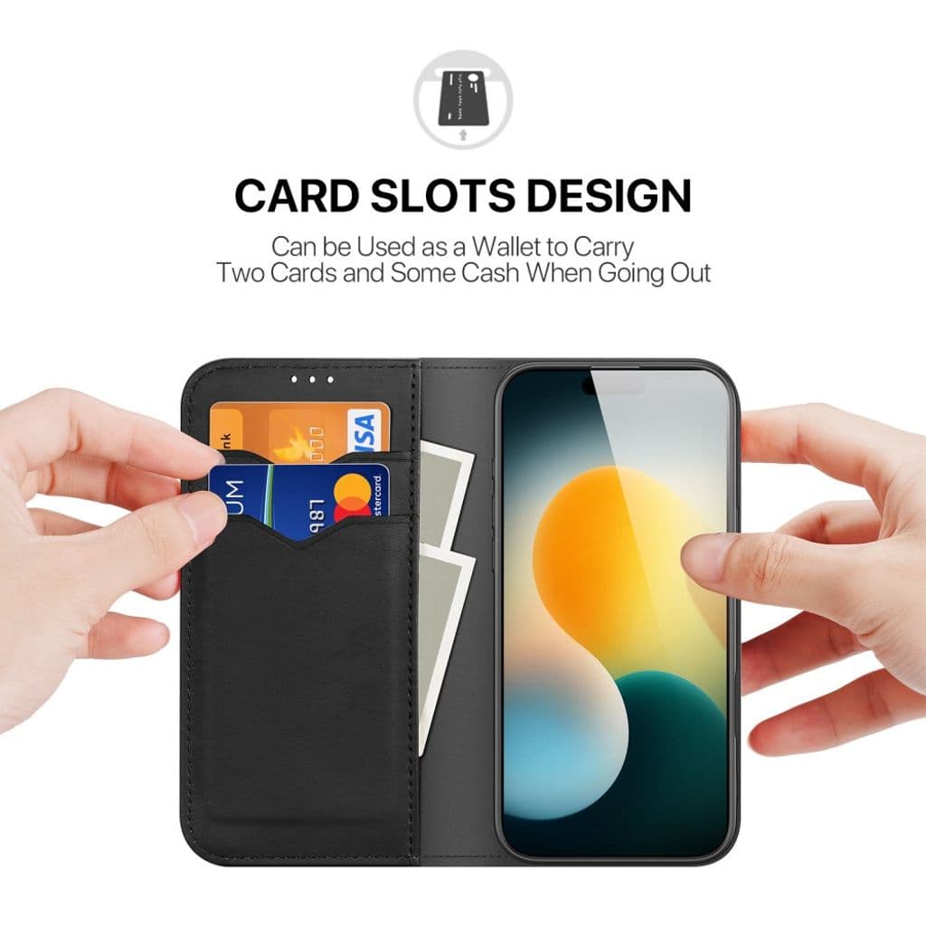 DUX DUCIS iPhone 17 RFID-blockerande Fodral - Svart - Bild 3