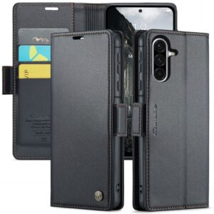 CASEME Samsung Galaxy A56 5G Fodral med RFID-blockering - Svart