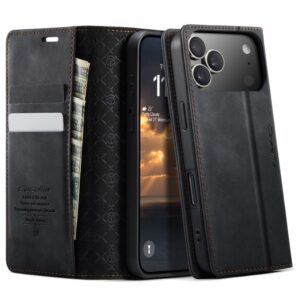 CASEME iPhone 18 Pro/17 Pro Plånboksfodral RFID - Svart