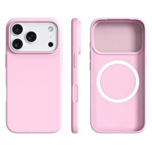 iPhone 18 Pro/17 Pro MagSafe Silikonskål - Rosa
