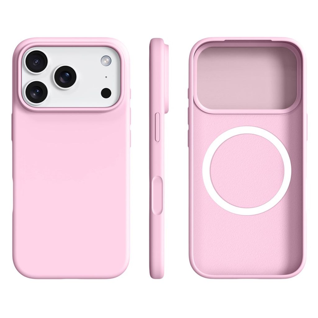 iPhone 18 Pro/17 Pro MagSafe Silikonskål - Rosa