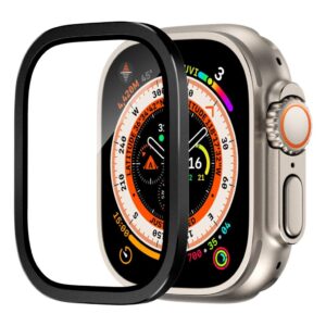 Apple Watch Ultra 3/Ultra 2/Ultra 49mm Härdat glas skärmskydd - Svart