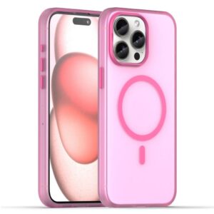 iPhone 15 Pro Max Skal med MagSafe - Rosa