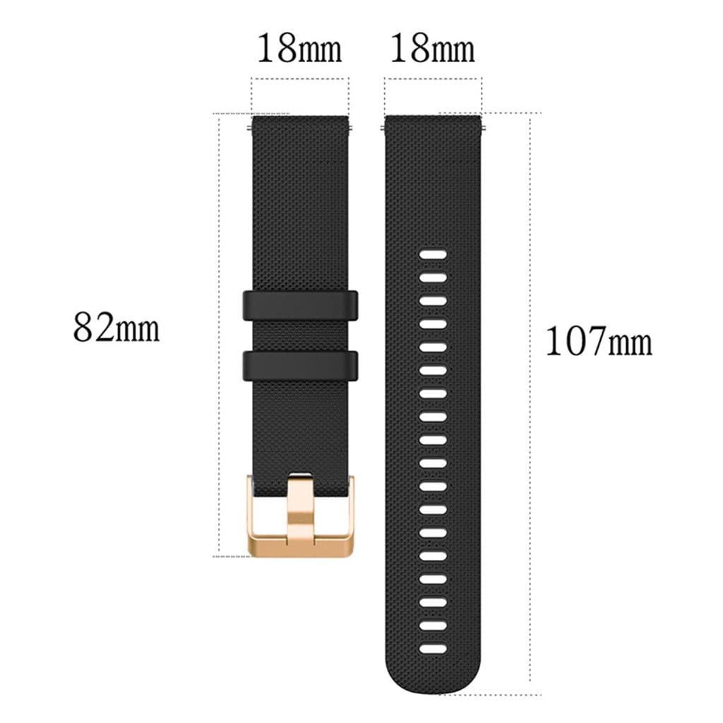 Garmin Forerunner 265S Klockarmband i Silikon, 18mm - Mörkblå - Bild 5