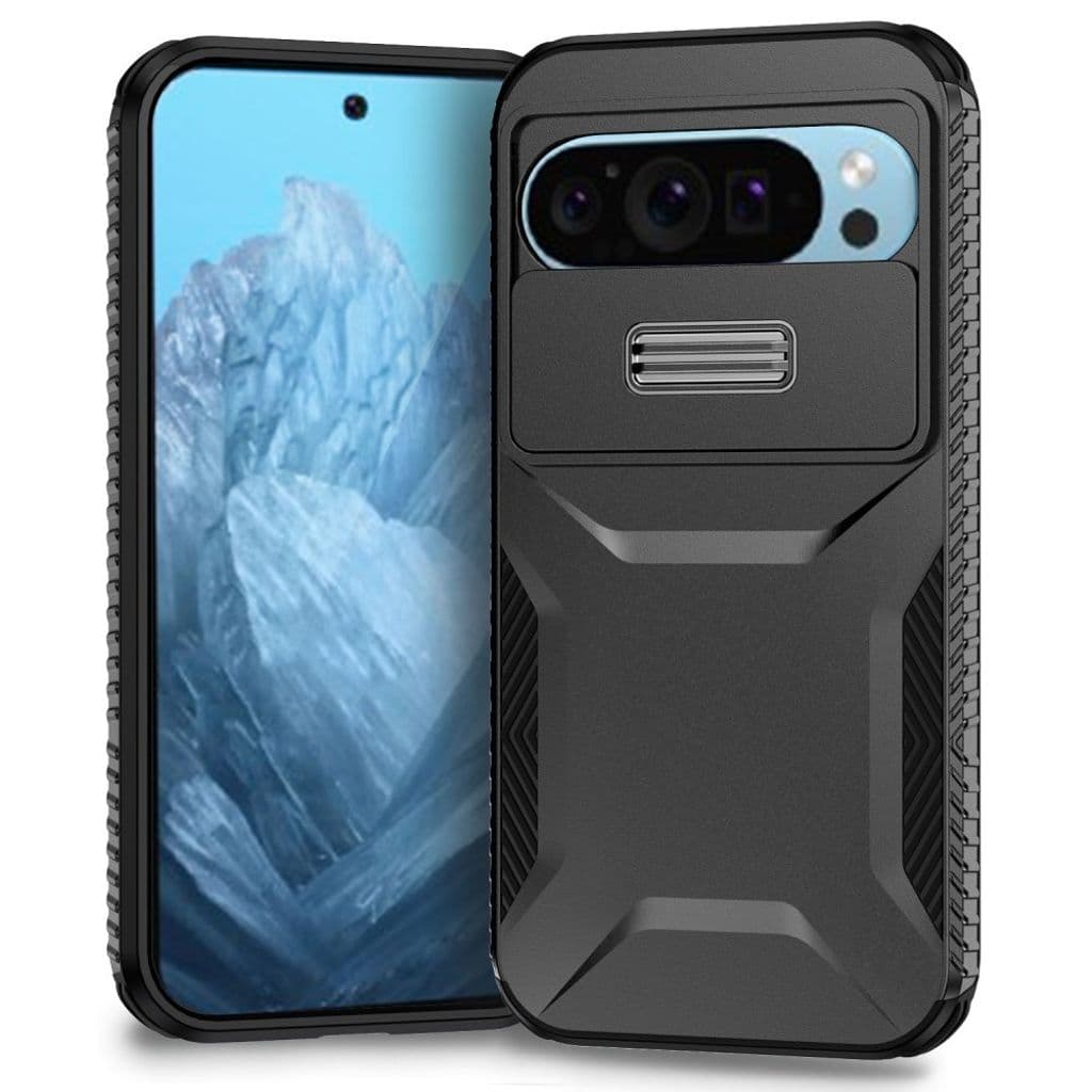 Google Pixel 10 Pro / 10 / 9 / 9 Pro Skal - Svart